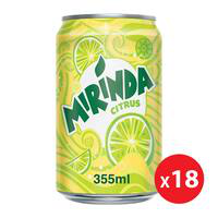Mirinda citrus can 355ml  X18 