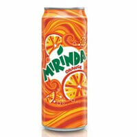 Mirinda orange soft drink 325ml